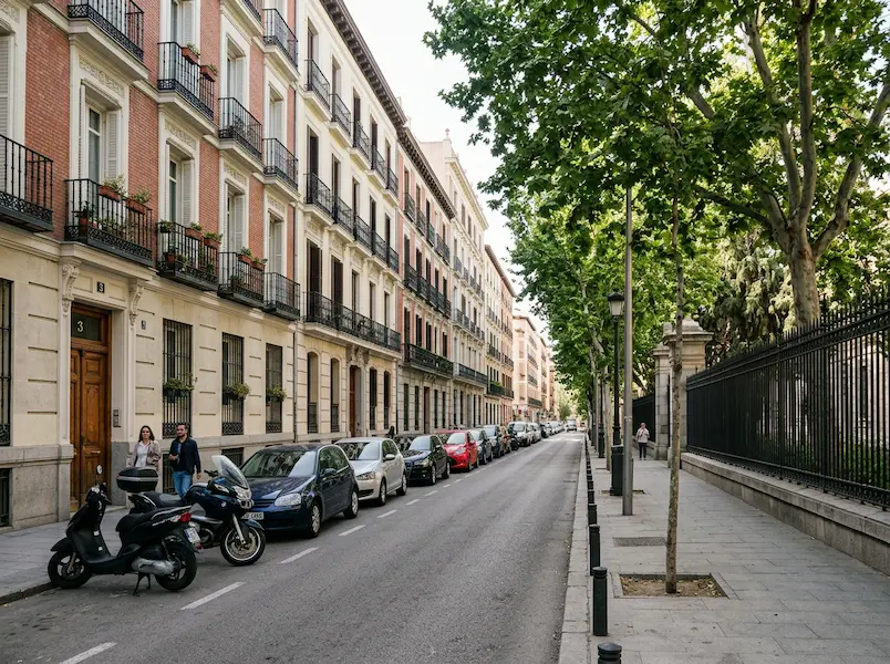 Las calles y zonas más valoradas dentro de Recoletos
