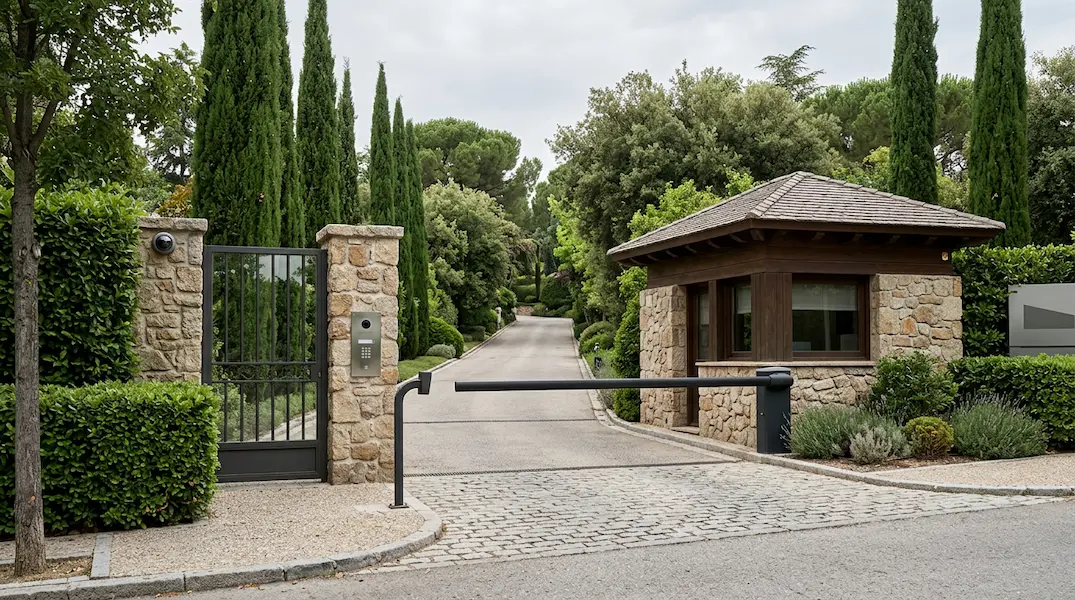 Seguridad y privacidad en la finca de piozuelo de alarcon